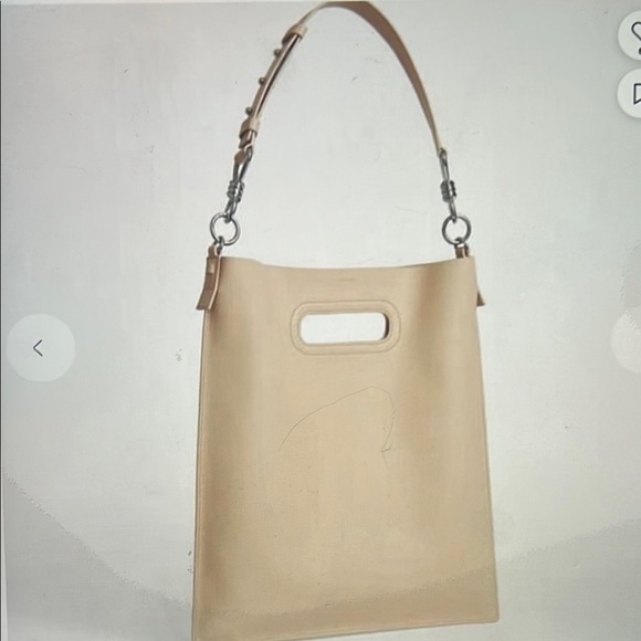 All Saints Captain Flat Leather Hobo Bag - Picture 3 of 9